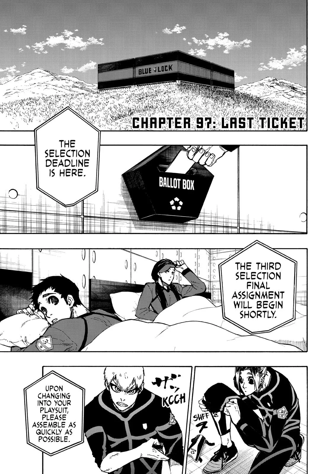Blue Lock - Chapter 97 - Page 1