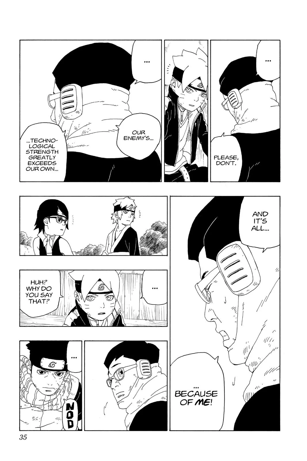 Boruto: Two Blue Vortex - Chapter 20 - Page 35