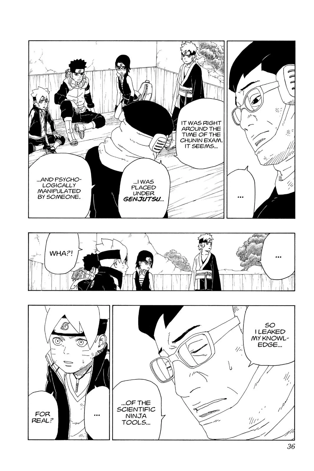 Boruto: Two Blue Vortex - Chapter 20 - Page 36