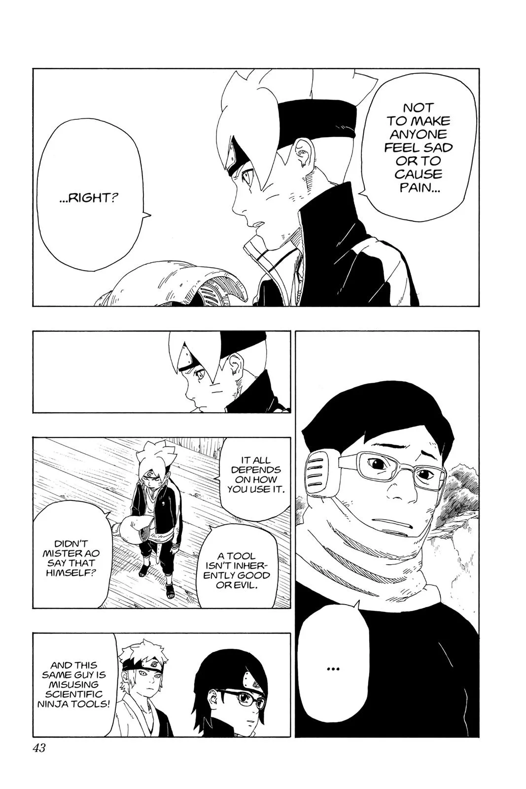Boruto: Two Blue Vortex - Chapter 20 - Page 43