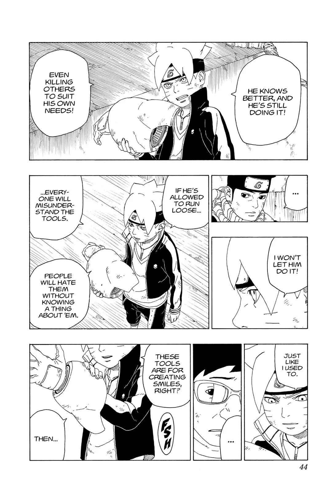 Boruto: Two Blue Vortex - Chapter 20 - Page 44