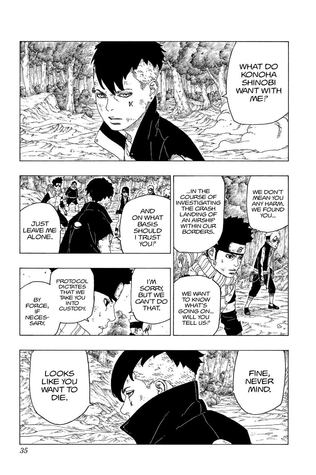 Boruto: Two Blue Vortex - Chapter 24 - Page 35