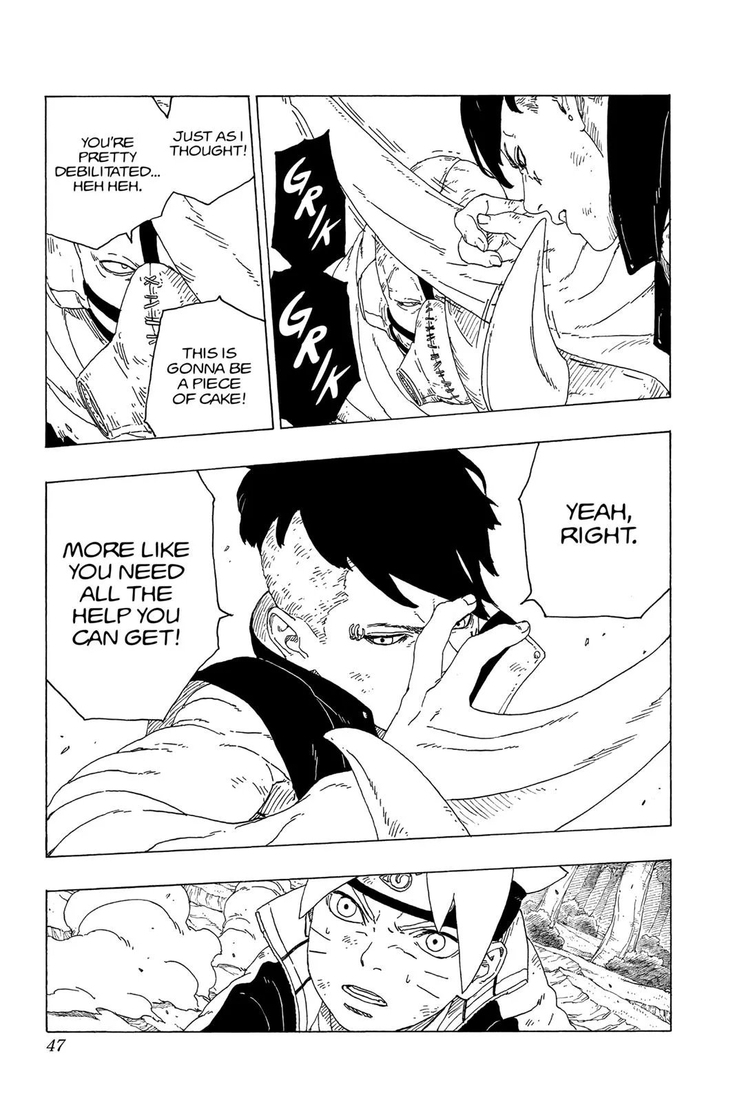 Boruto: Two Blue Vortex - Chapter 24 - Page 47