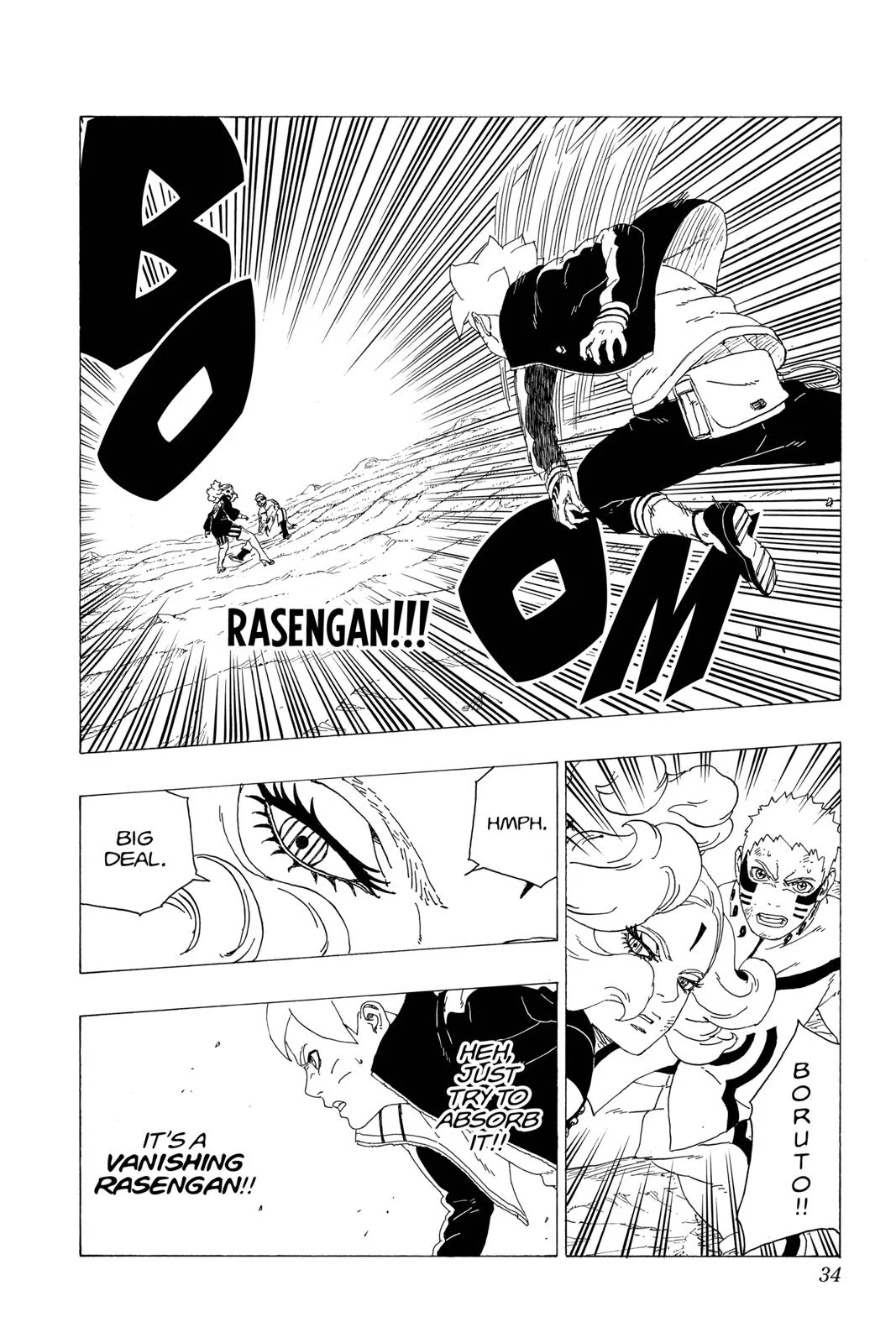 Boruto: Two Blue Vortex - Chapter 32 - Page 34