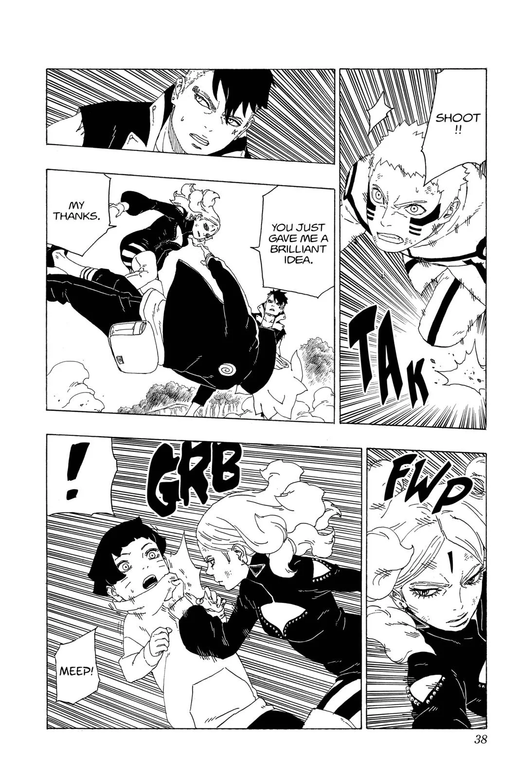 Boruto: Two Blue Vortex - Chapter 32 - Page 38