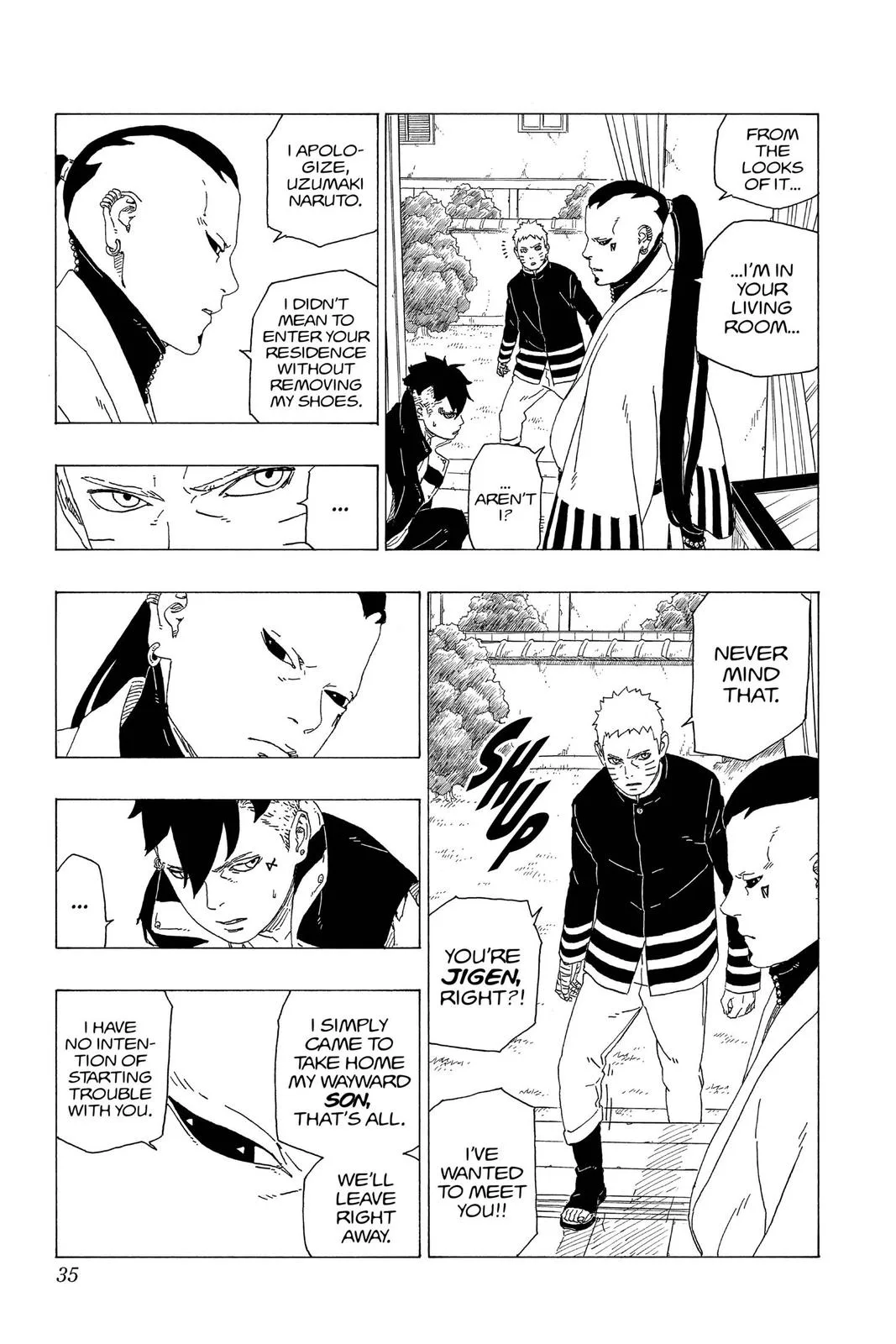 Boruto: Two Blue Vortex - Chapter 36 - Page 34