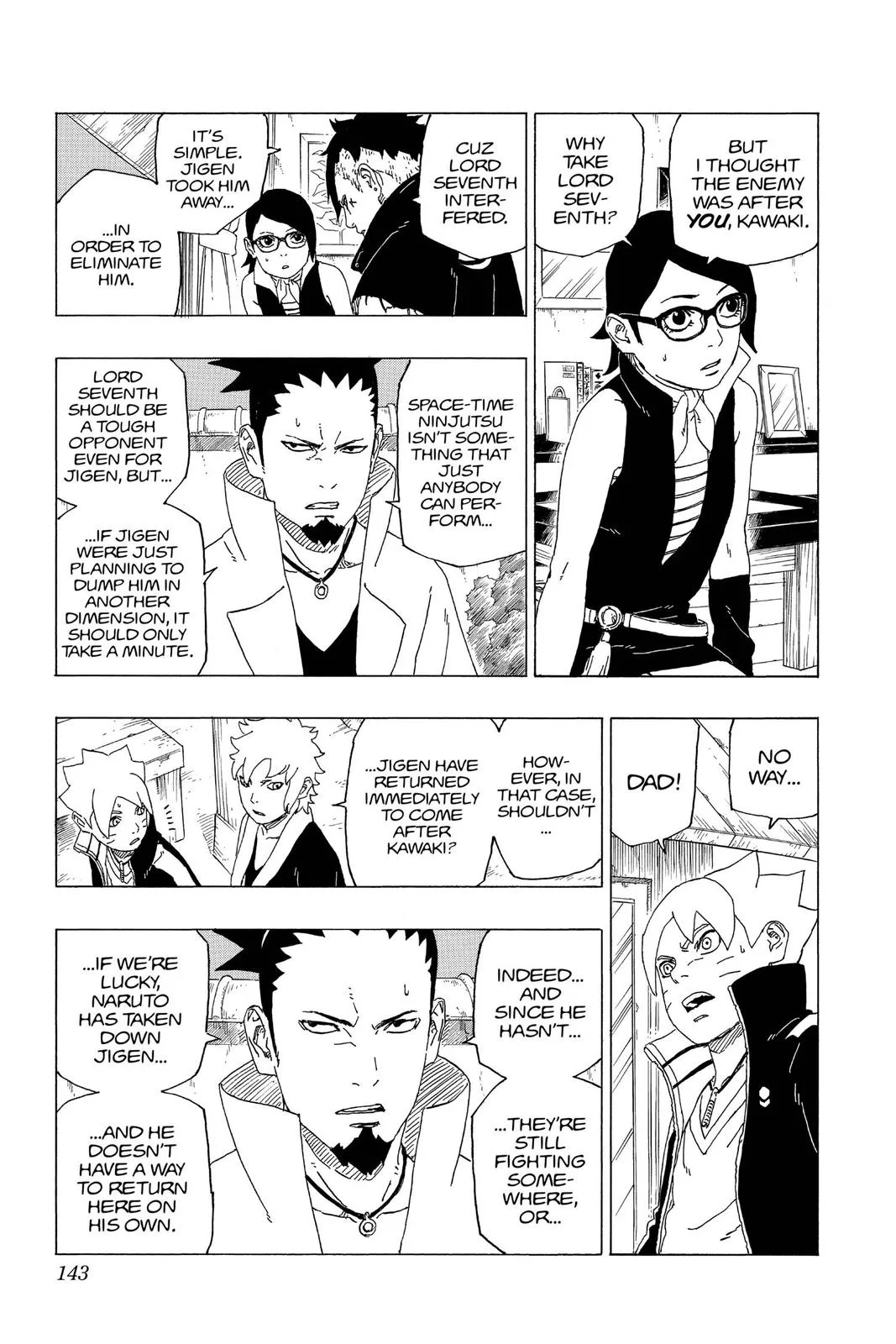 Boruto: Two Blue Vortex - Chapter 39 - Page 9