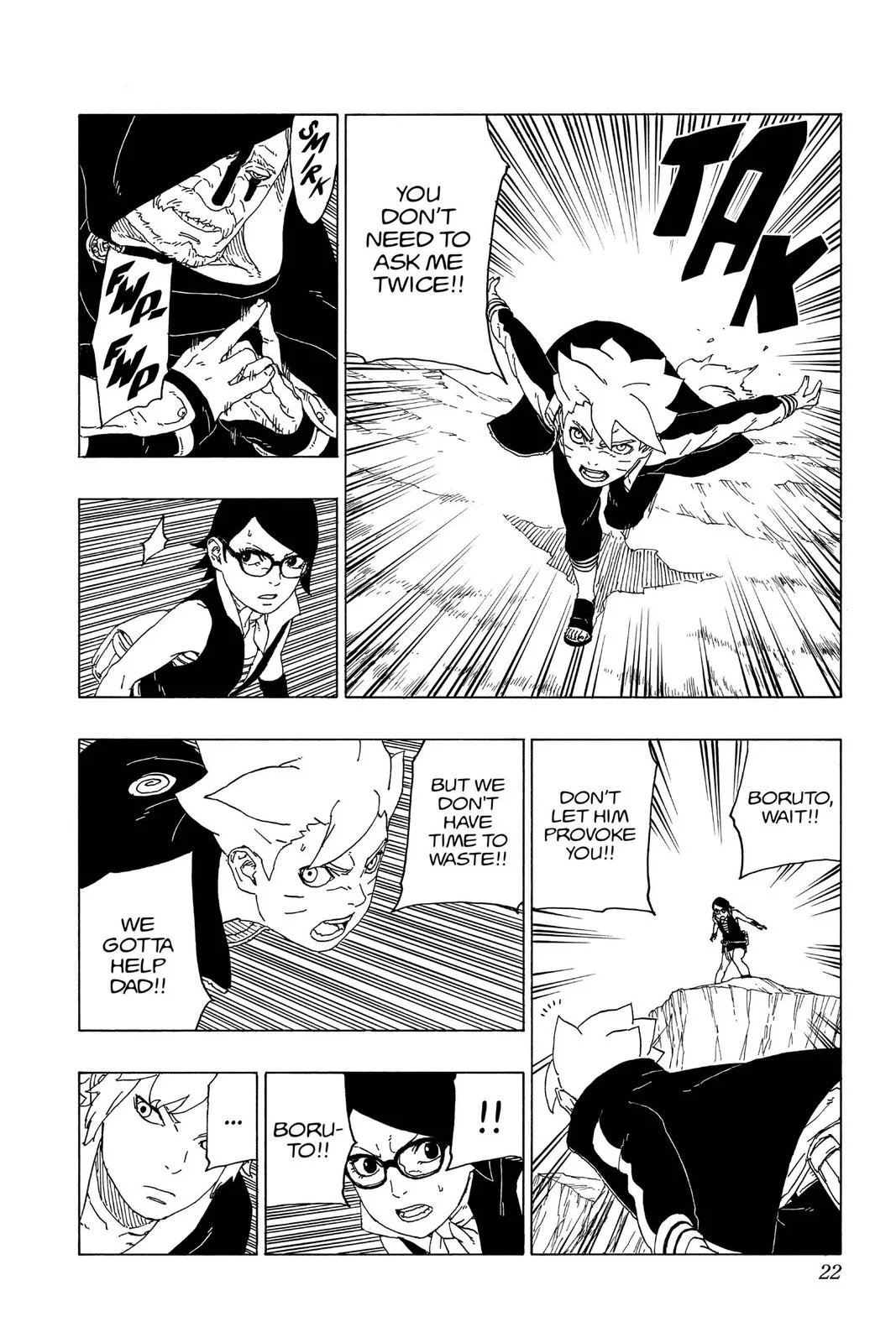 Boruto: Two Blue Vortex - Chapter 40 - Page 22