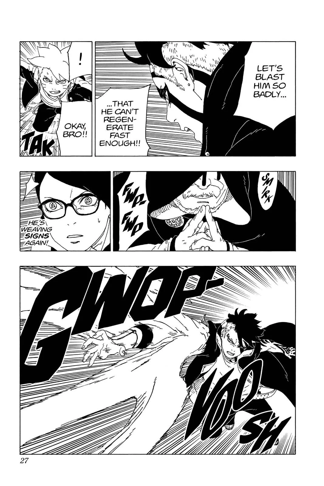 Boruto: Two Blue Vortex - Chapter 40 - Page 27
