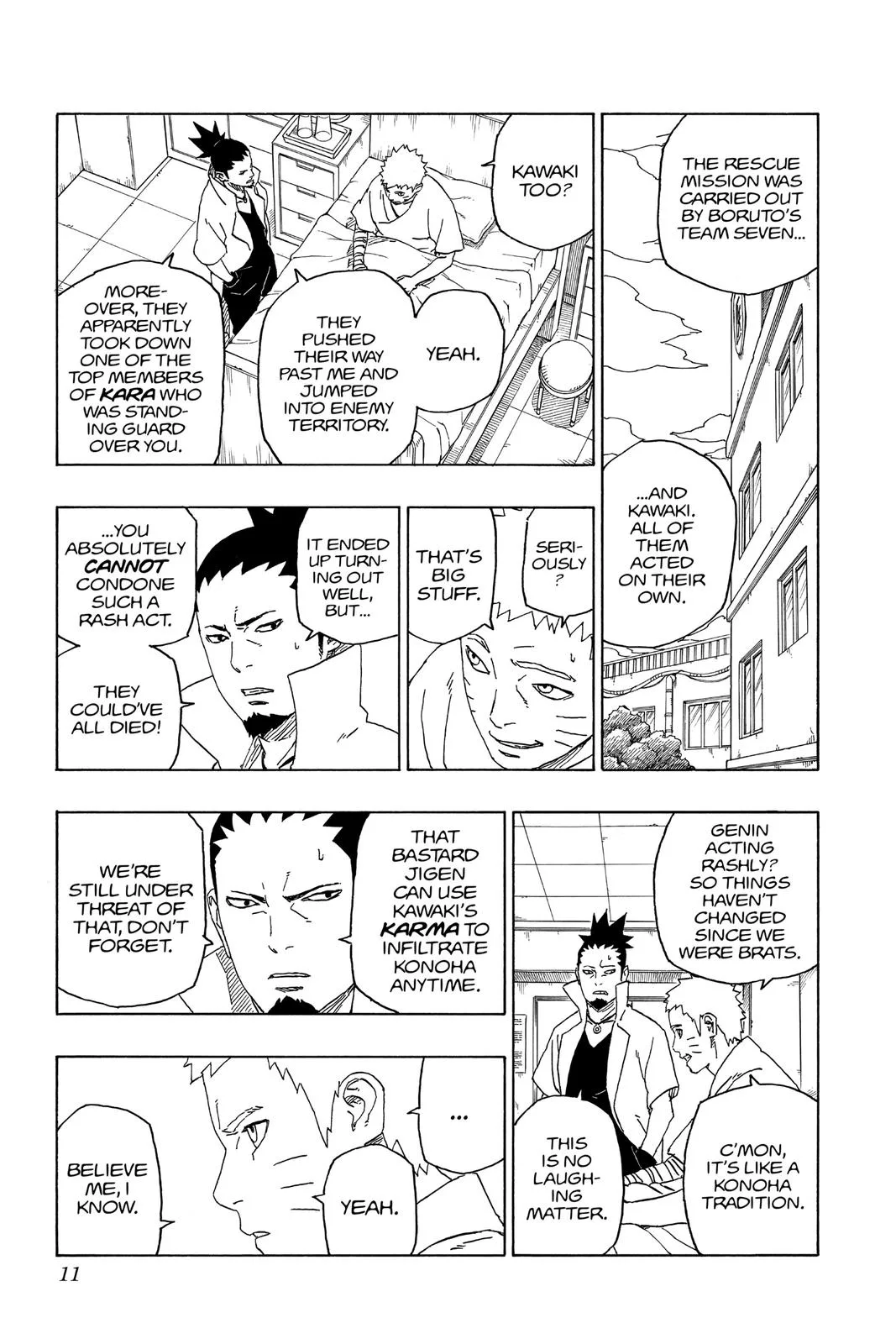 Boruto: Two Blue Vortex - Chapter 44 - Page 11