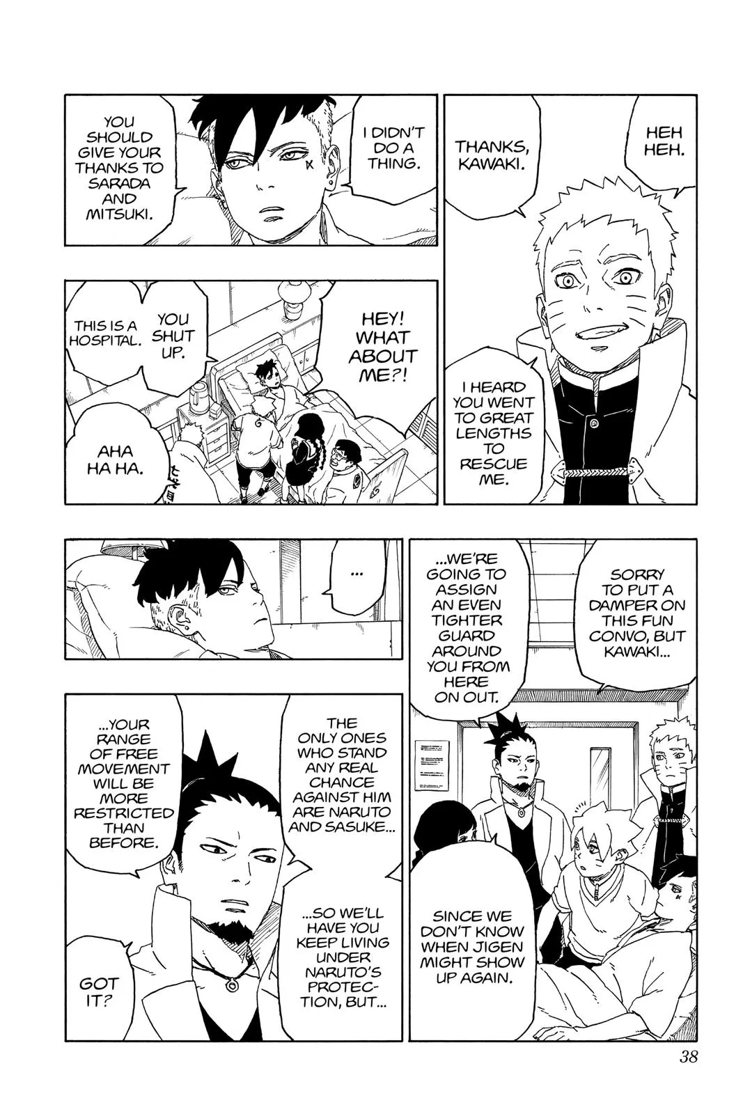 Boruto: Two Blue Vortex - Chapter 44 - Page 38