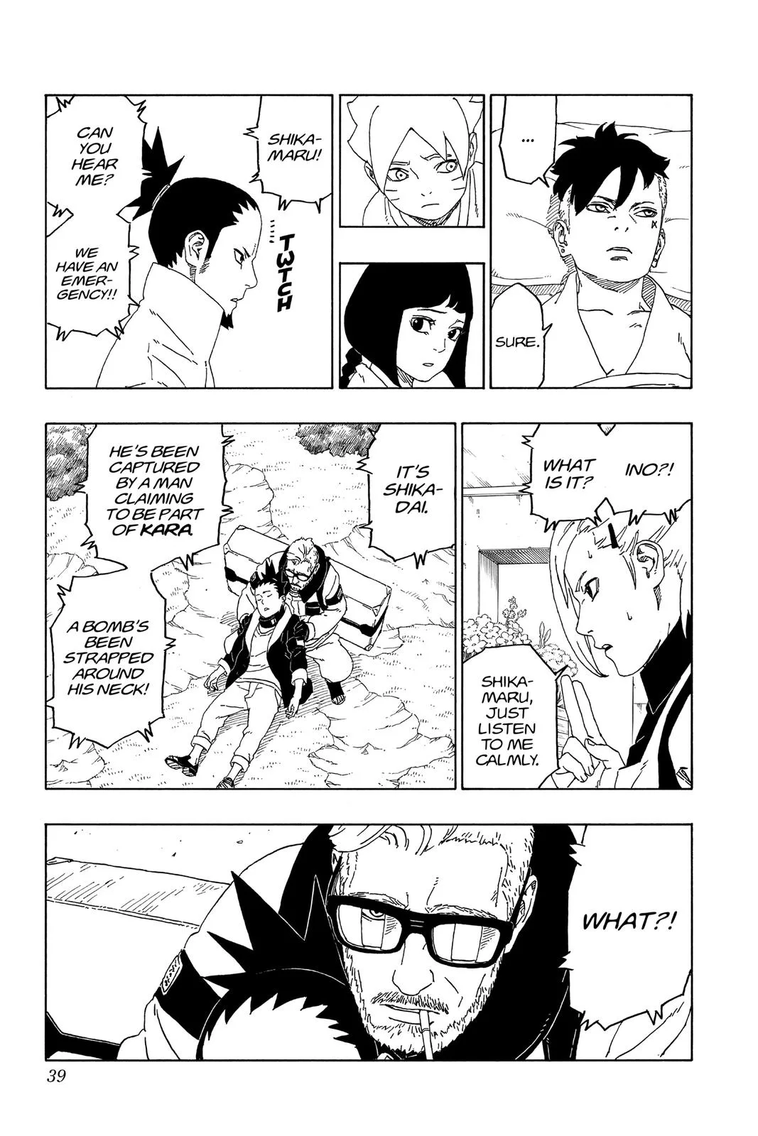 Boruto: Two Blue Vortex - Chapter 44 - Page 39