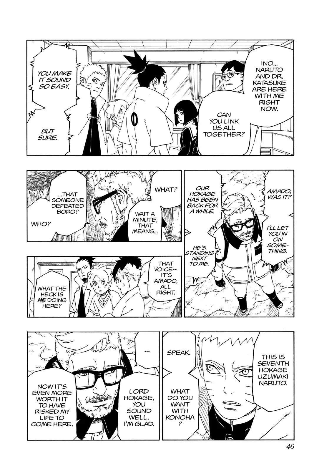 Boruto: Two Blue Vortex - Chapter 44 - Page 46