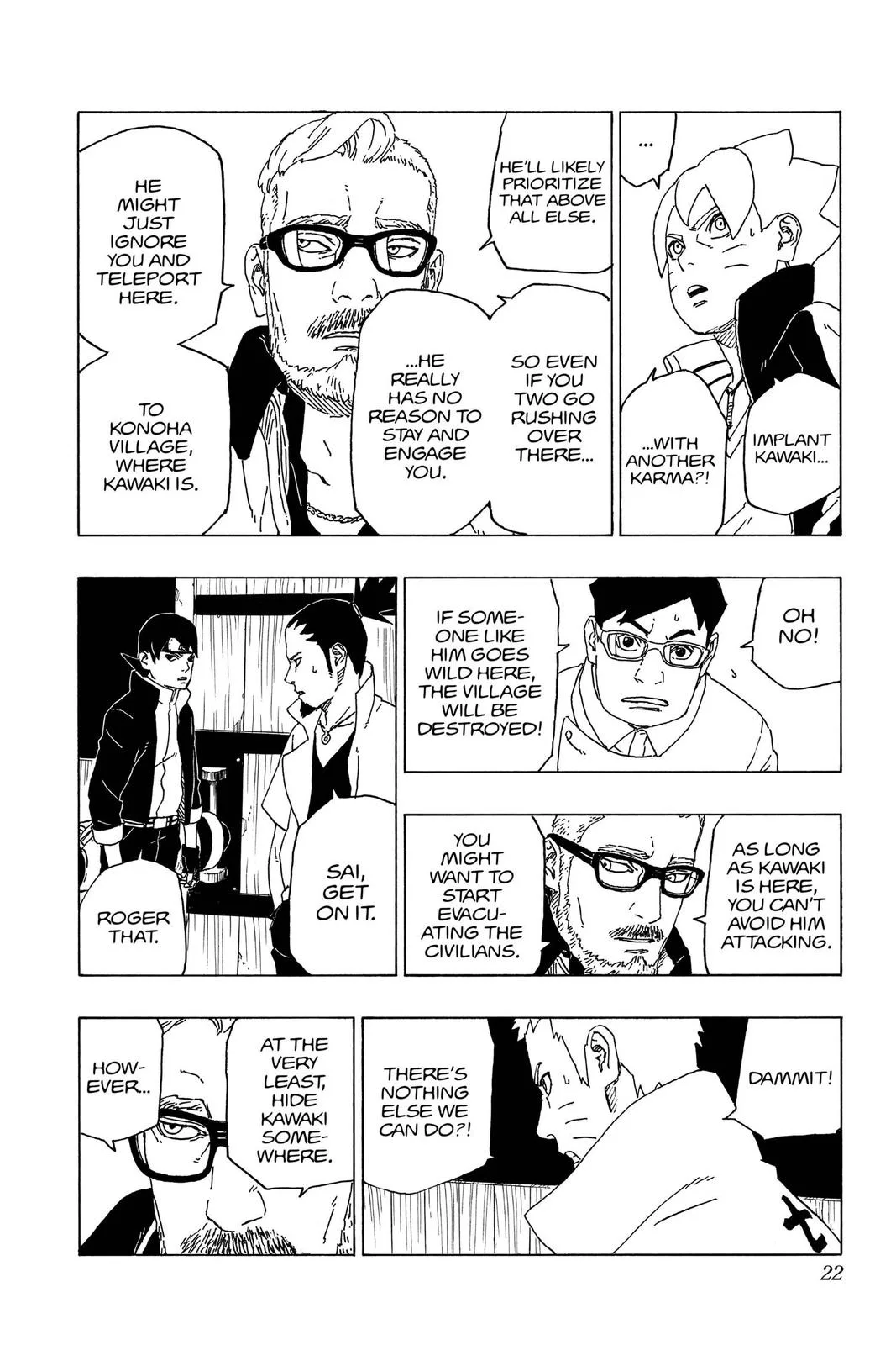 Boruto: Two Blue Vortex - Chapter 48 - Page 22