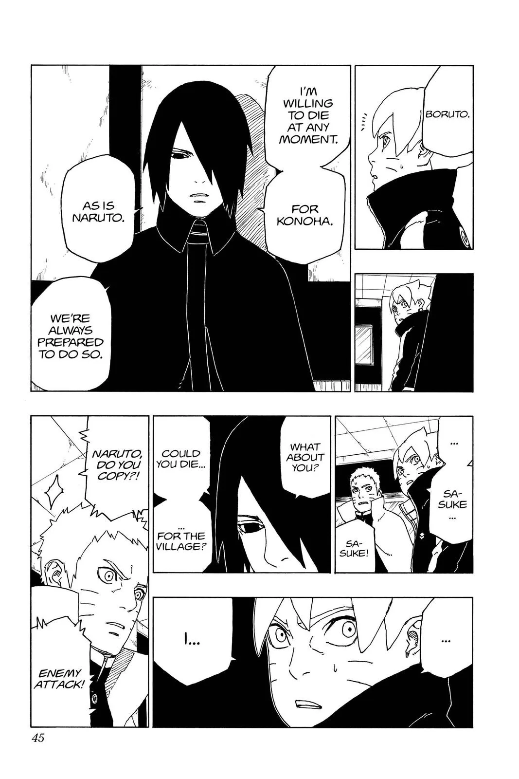 Boruto: Two Blue Vortex - Chapter 48 - Page 45
