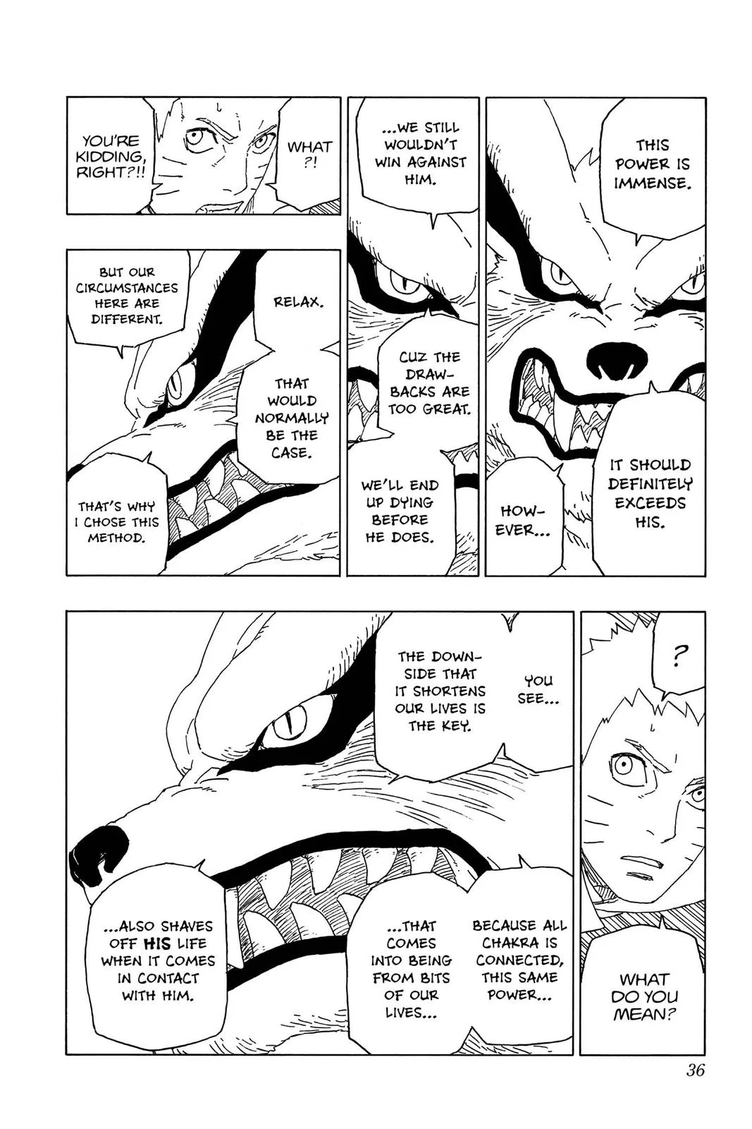 Boruto: Two Blue Vortex - Chapter 52 - Page 36