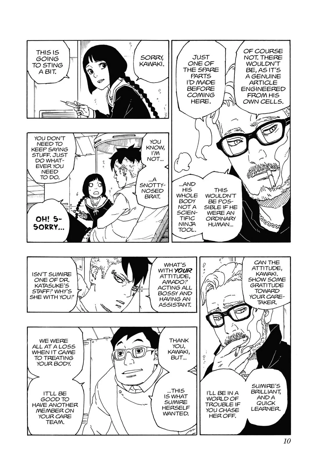 Boruto: Two Blue Vortex - Chapter 56 - Page 10