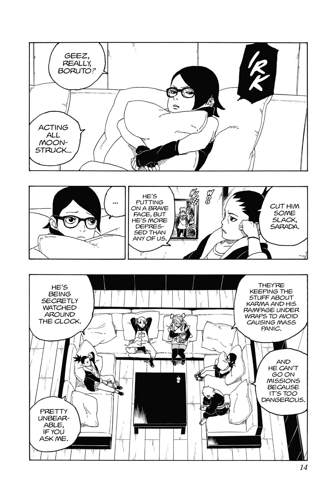 Boruto: Two Blue Vortex - Chapter 56 - Page 14