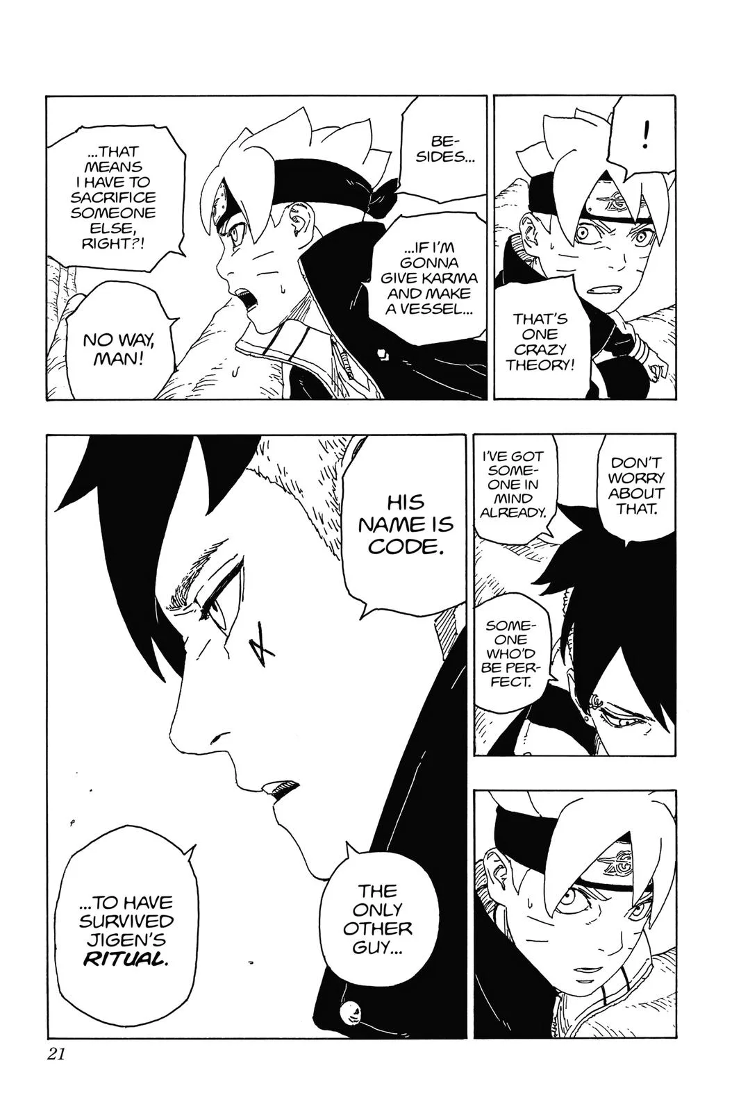 Boruto: Two Blue Vortex - Chapter 56 - Page 21