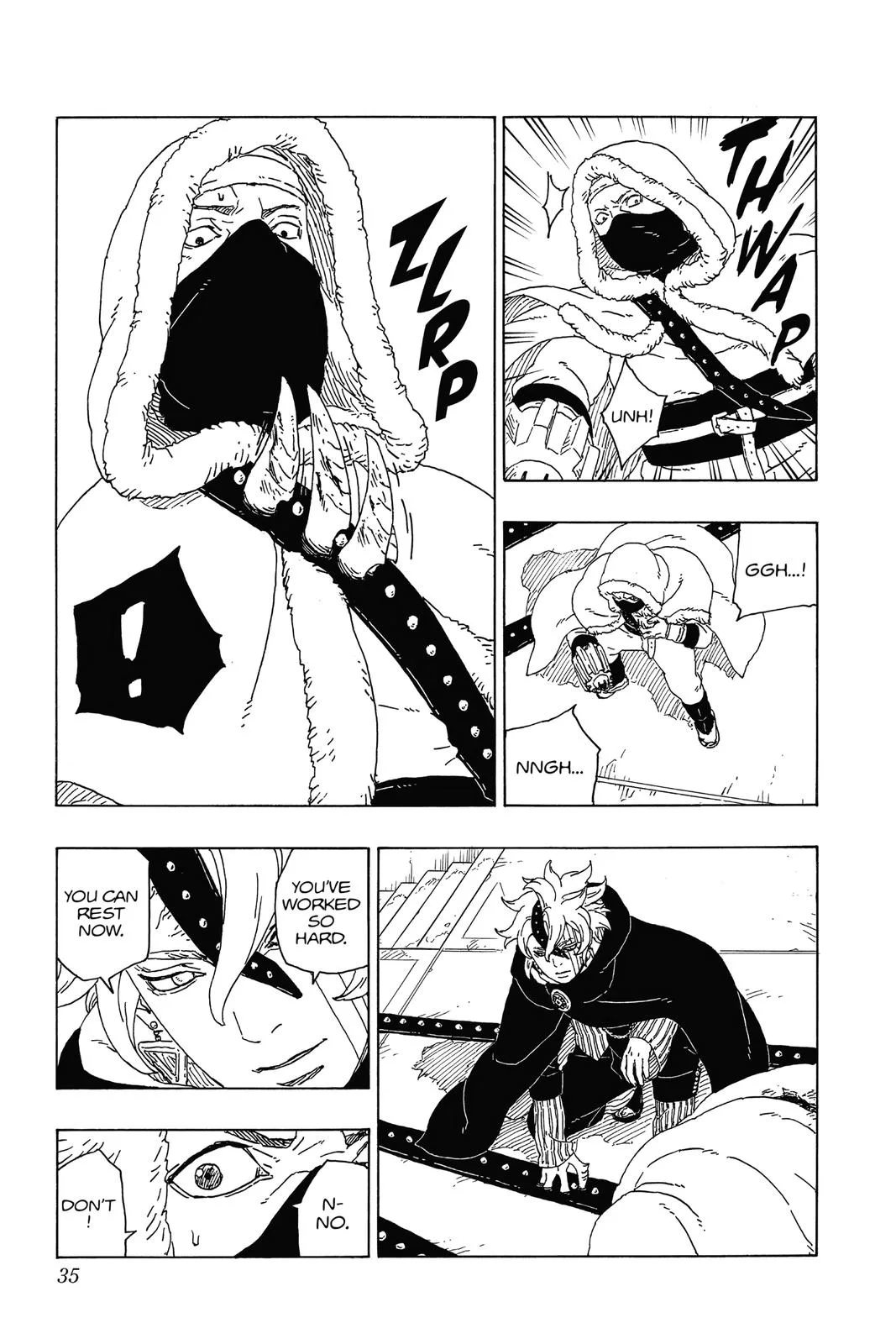 Boruto: Two Blue Vortex - Chapter 56 - Page 35