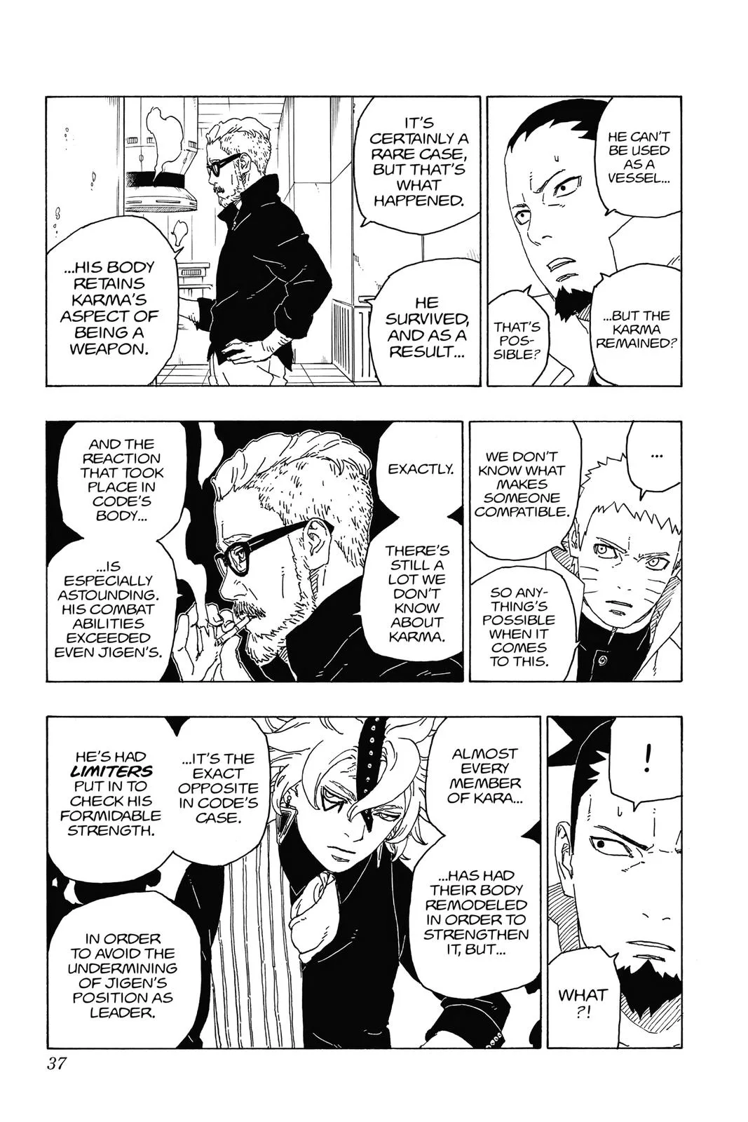 Boruto: Two Blue Vortex - Chapter 56 - Page 37
