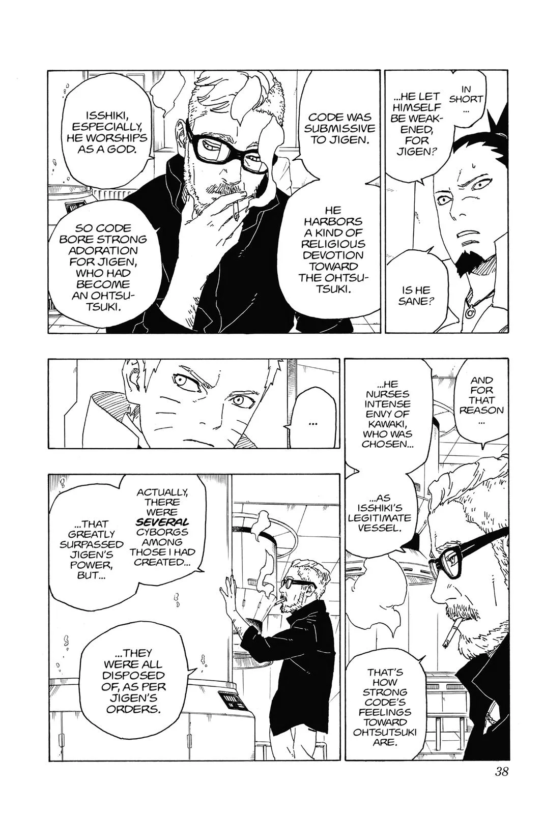 Boruto: Two Blue Vortex - Chapter 56 - Page 38