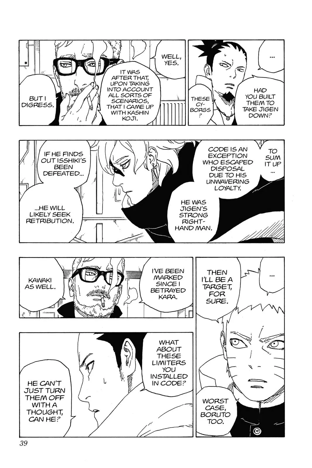 Boruto: Two Blue Vortex - Chapter 56 - Page 39