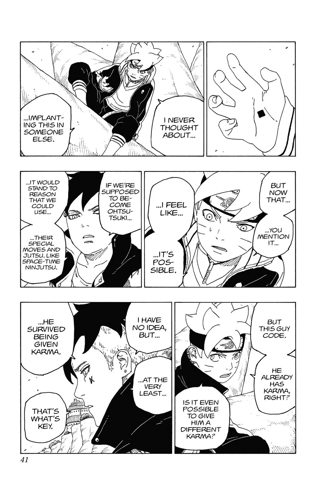 Boruto: Two Blue Vortex - Chapter 56 - Page 41