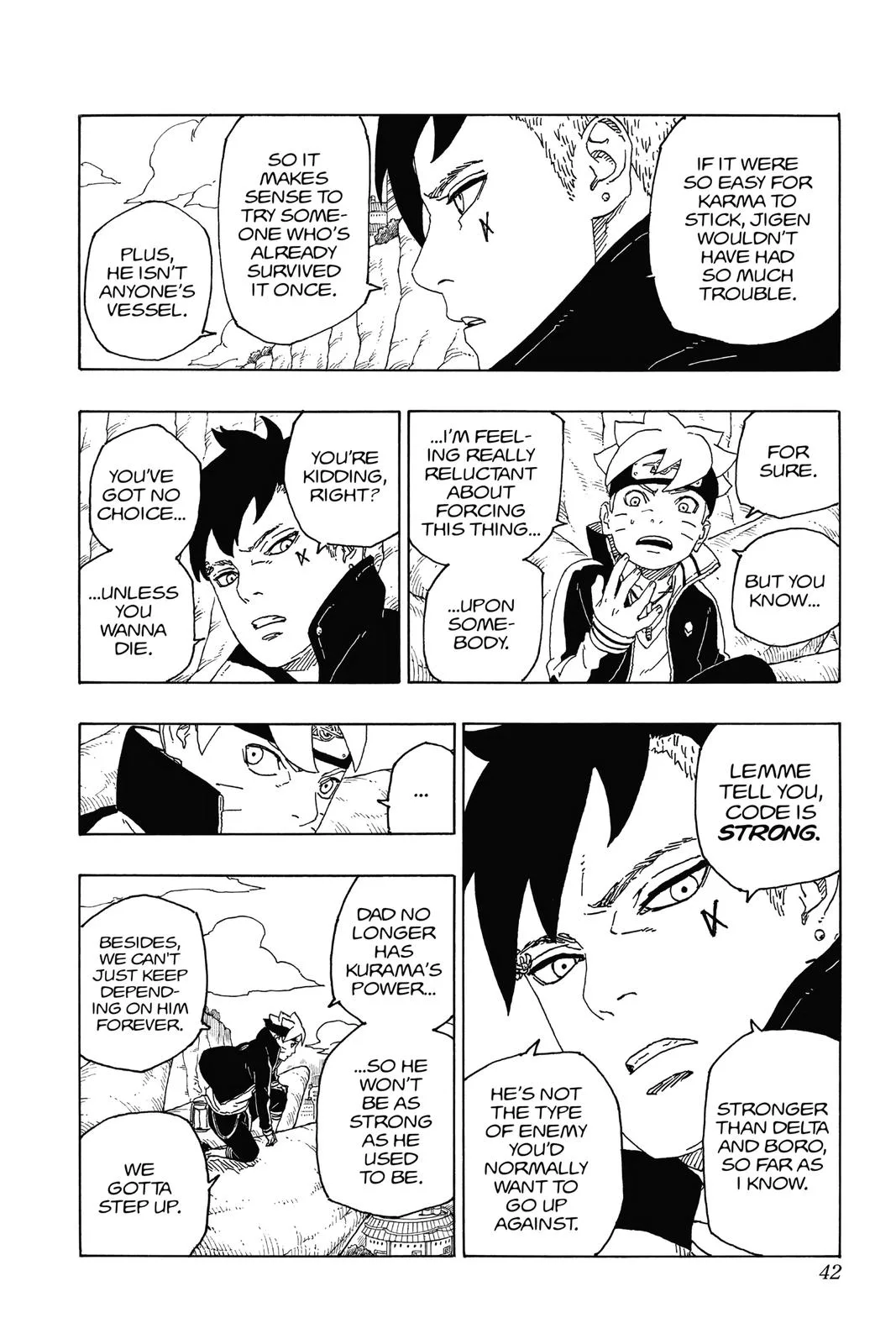 Boruto: Two Blue Vortex - Chapter 56 - Page 42