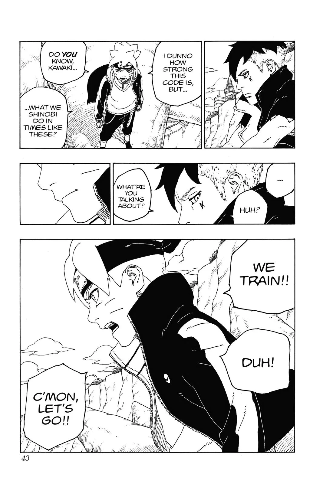 Boruto: Two Blue Vortex - Chapter 56 - Page 43