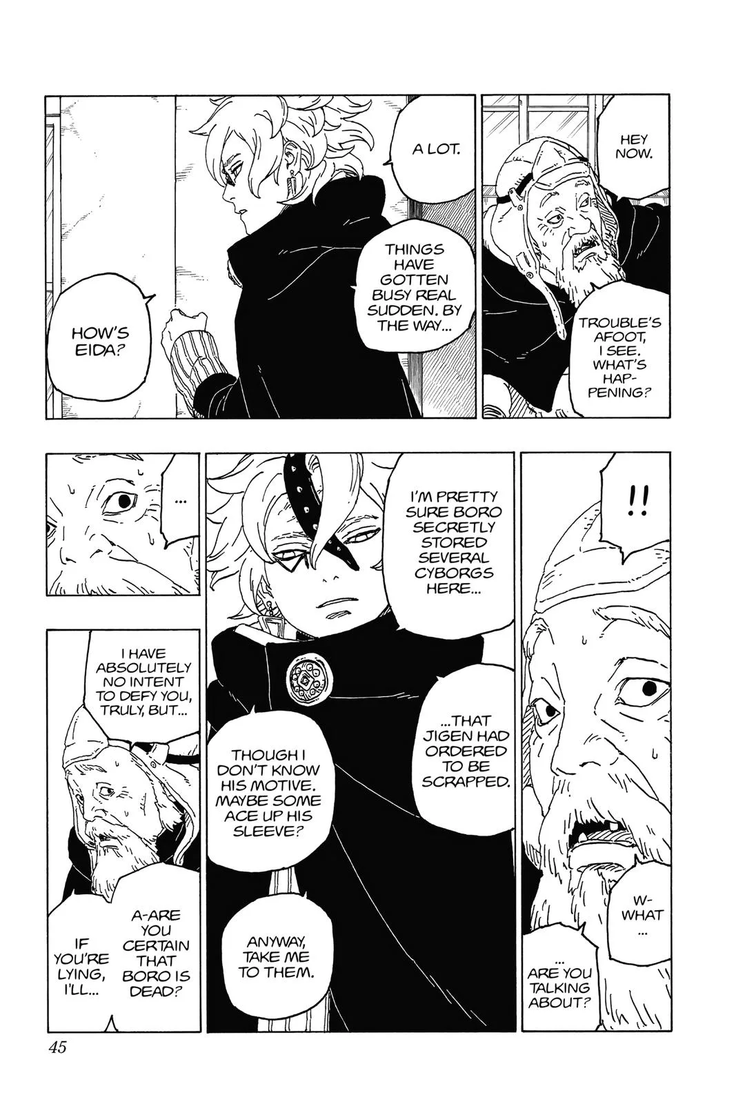Boruto: Two Blue Vortex - Chapter 56 - Page 45