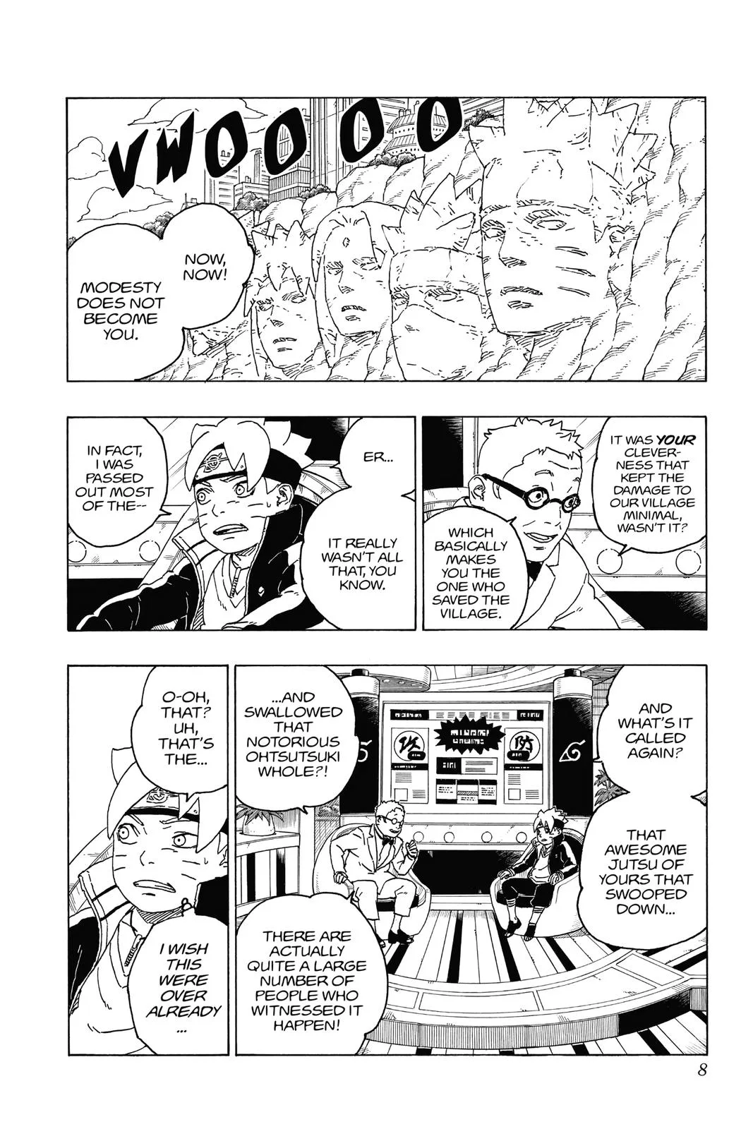 Boruto: Two Blue Vortex - Chapter 56 - Page 8