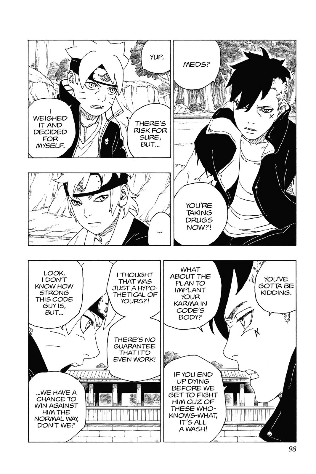 Boruto: Two Blue Vortex - Chapter 58 - Page 8