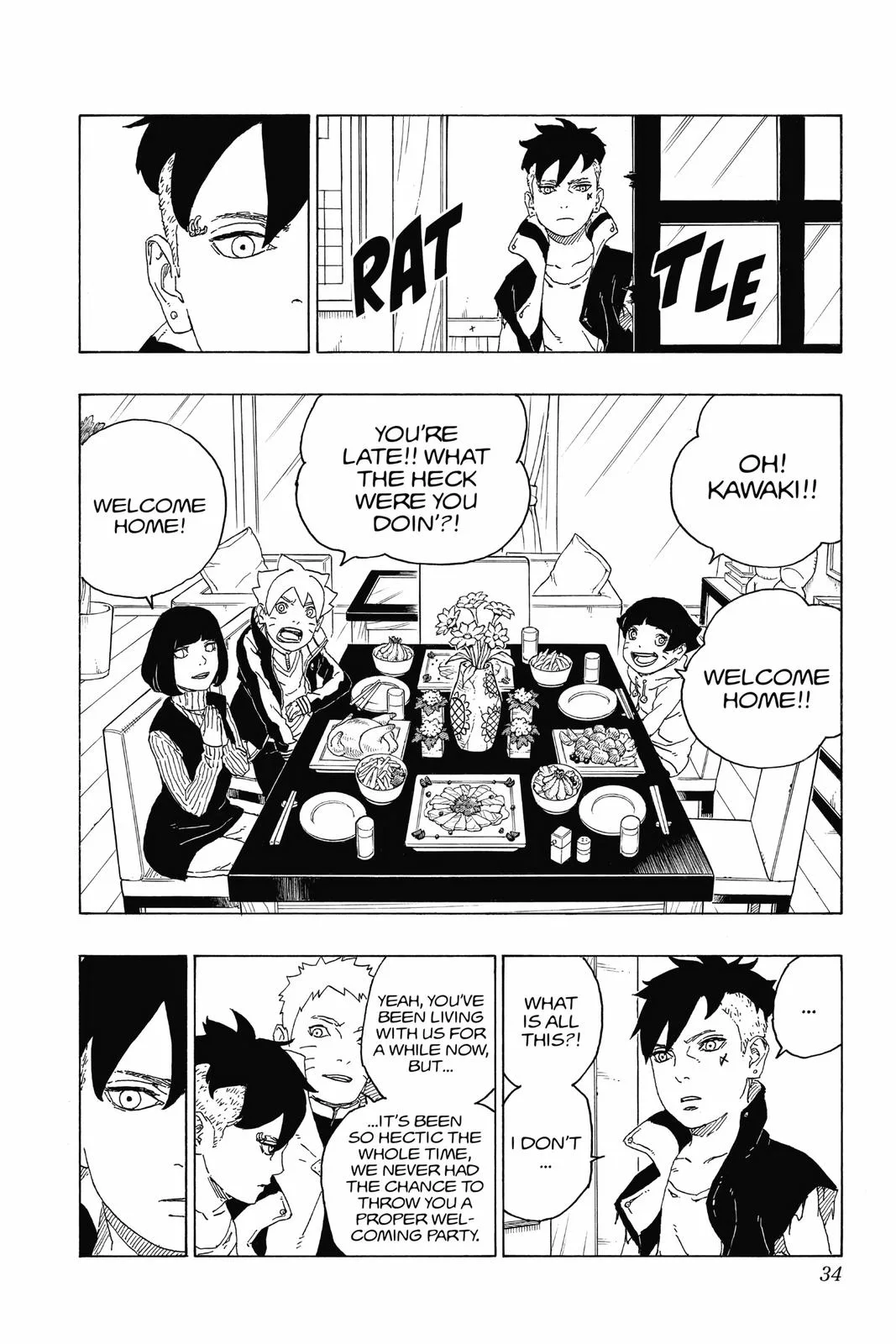Boruto: Two Blue Vortex - Chapter 60 - Page 34