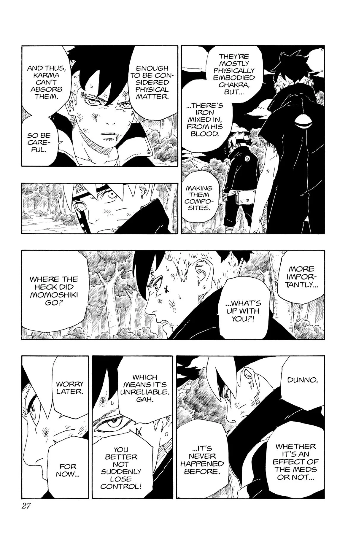 Boruto: Two Blue Vortex - Chapter 64 - Page 27