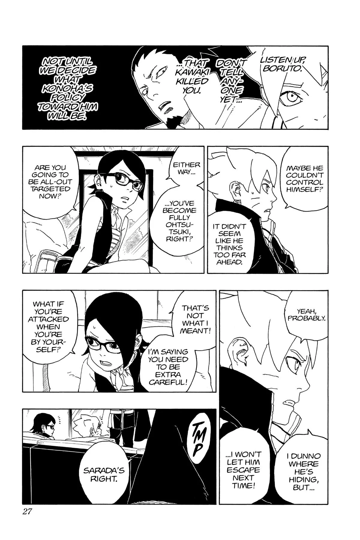 Boruto: Two Blue Vortex - Chapter 68 - Page 27