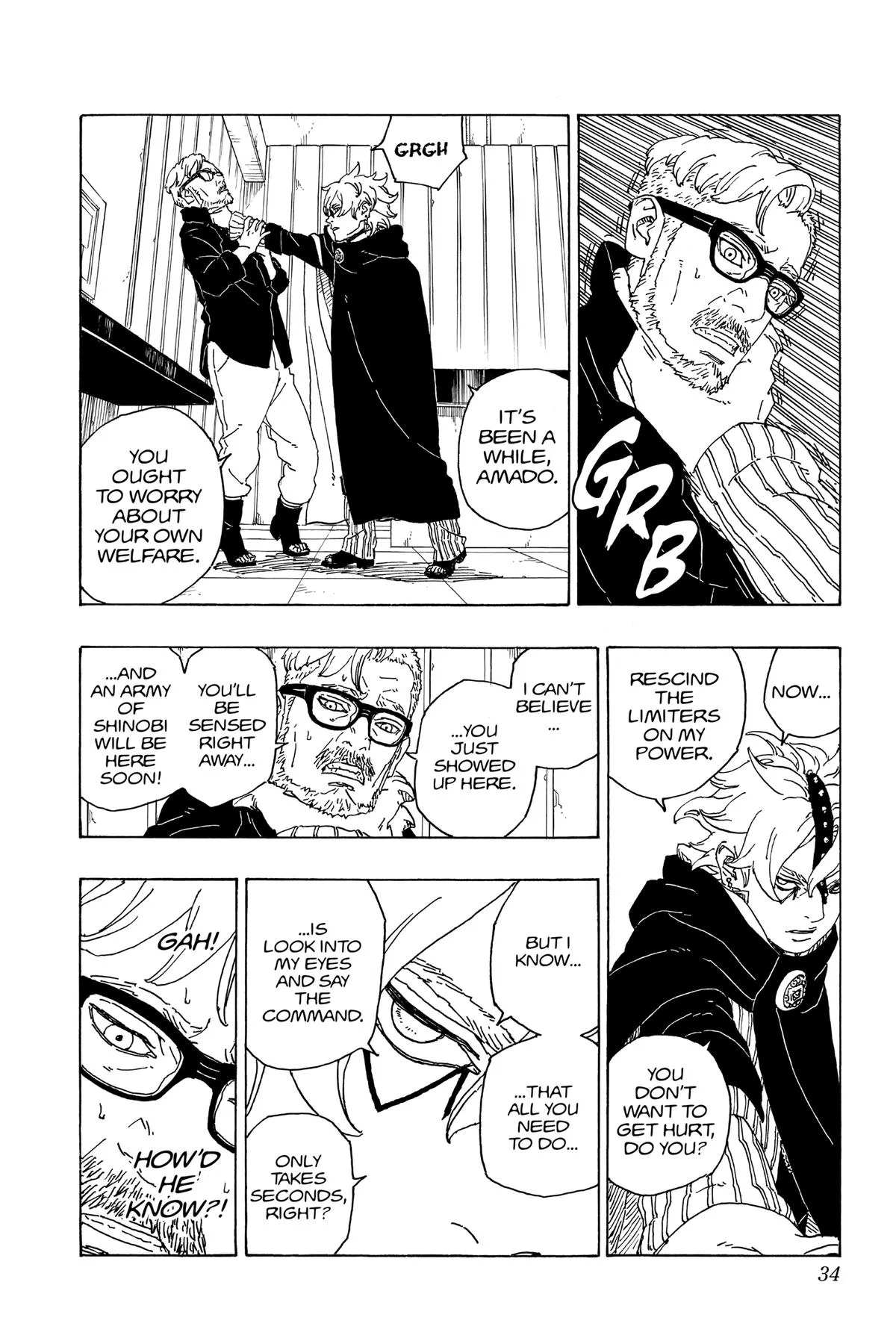 Boruto: Two Blue Vortex - Chapter 68 - Page 34