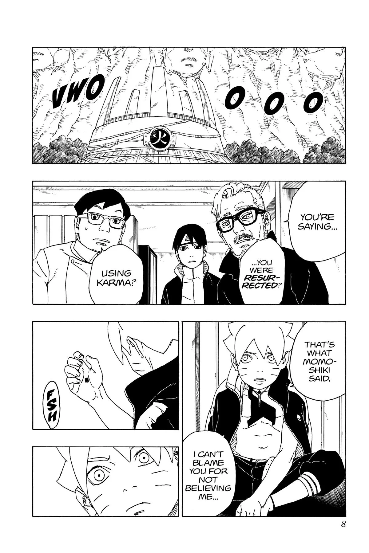 Boruto: Two Blue Vortex - Chapter 68 - Page 8