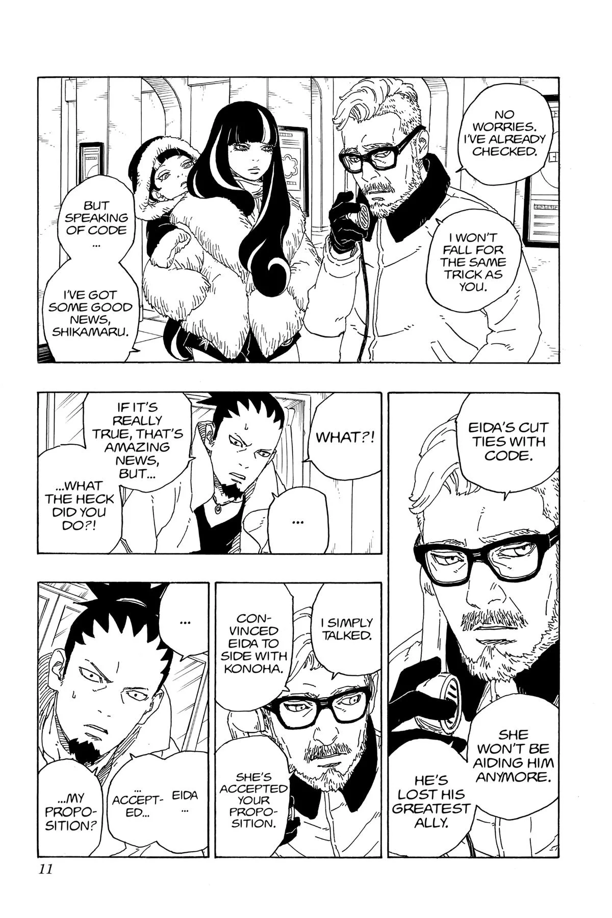 Boruto: Two Blue Vortex - Chapter 72 - Page 11