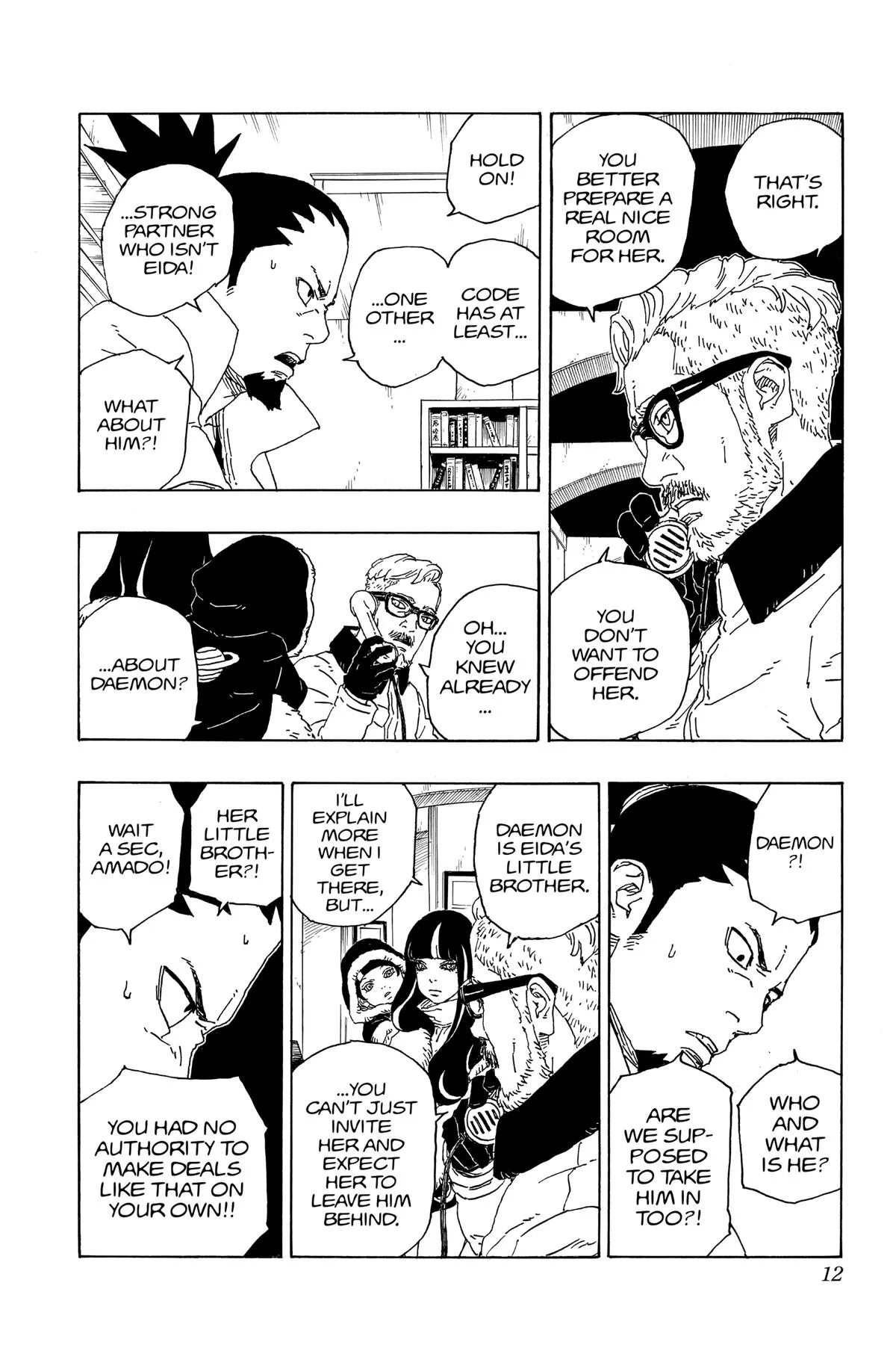 Boruto: Two Blue Vortex - Chapter 72 - Page 12