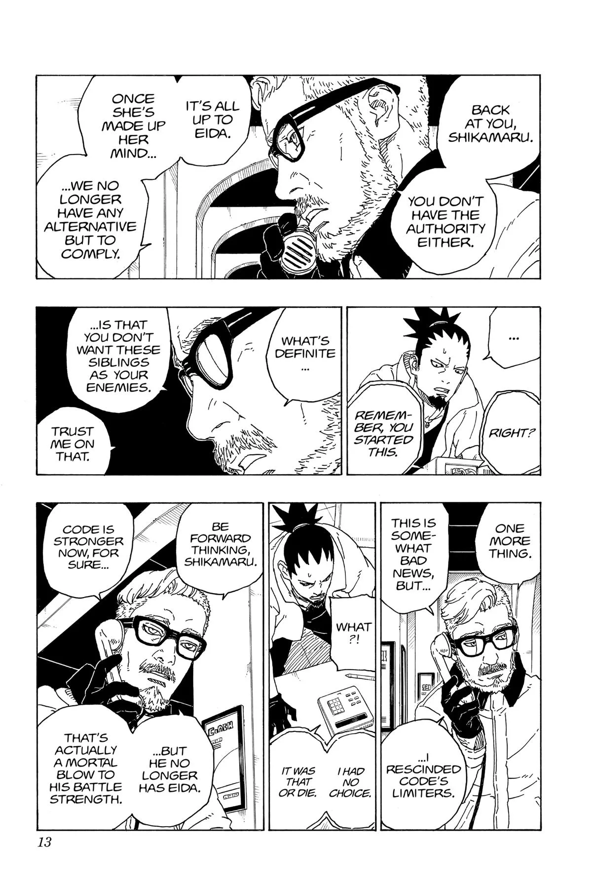 Boruto: Two Blue Vortex - Chapter 72 - Page 13