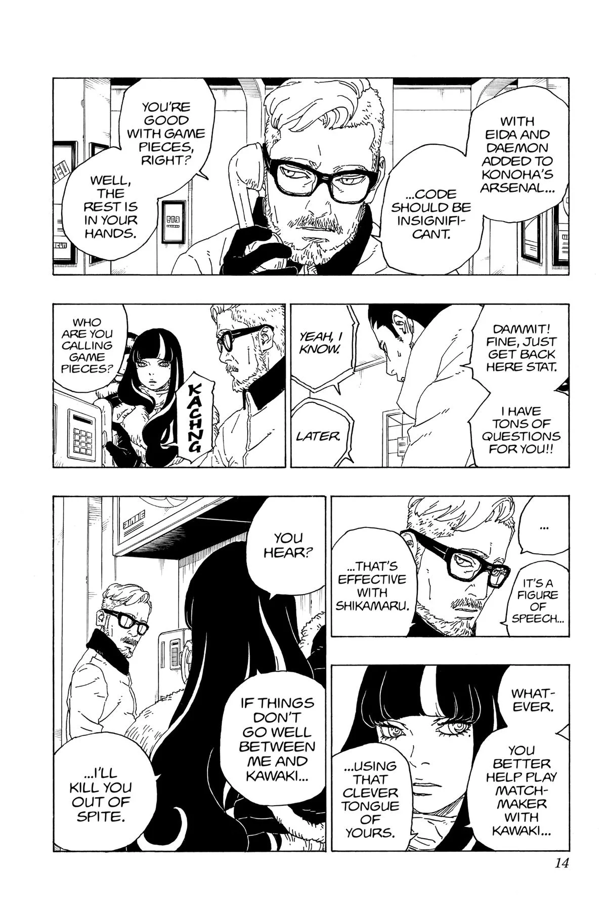 Boruto: Two Blue Vortex - Chapter 72 - Page 14