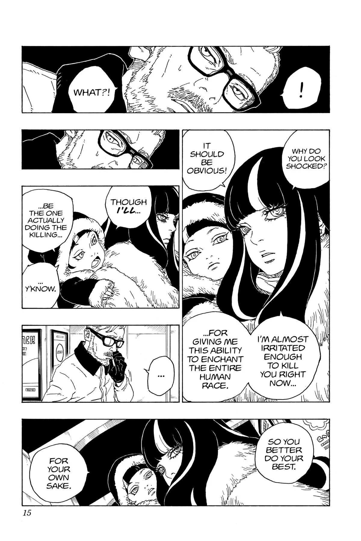 Boruto: Two Blue Vortex - Chapter 72 - Page 15