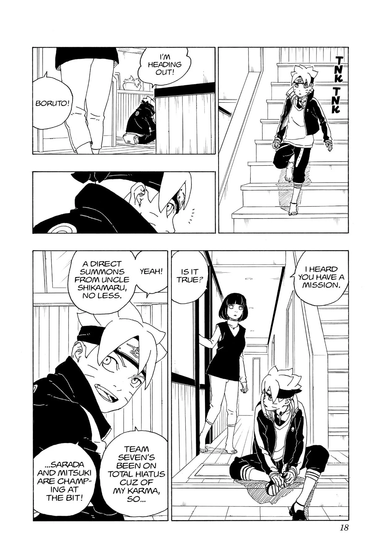 Boruto: Two Blue Vortex - Chapter 72 - Page 18