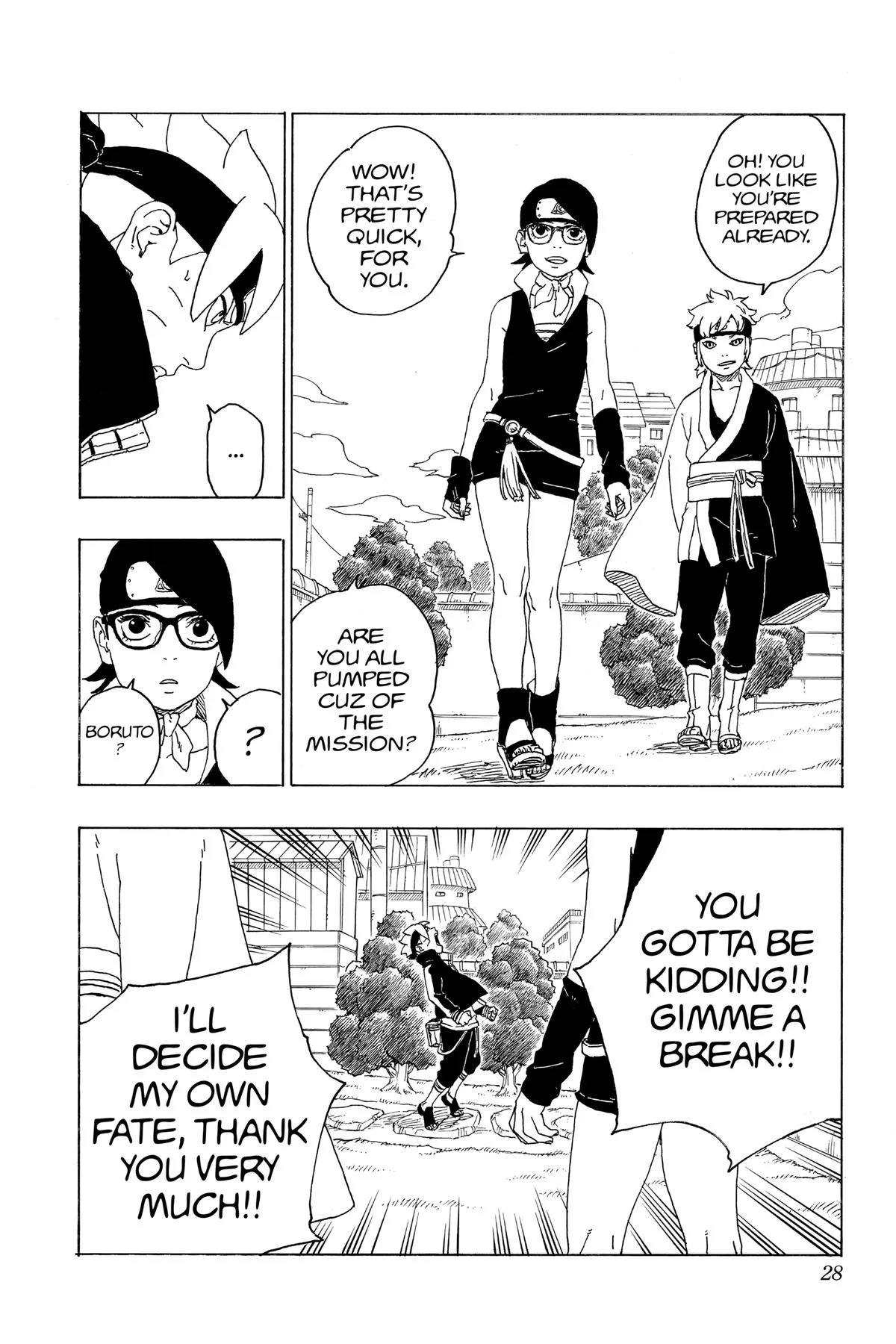 Boruto: Two Blue Vortex - Chapter 72 - Page 28