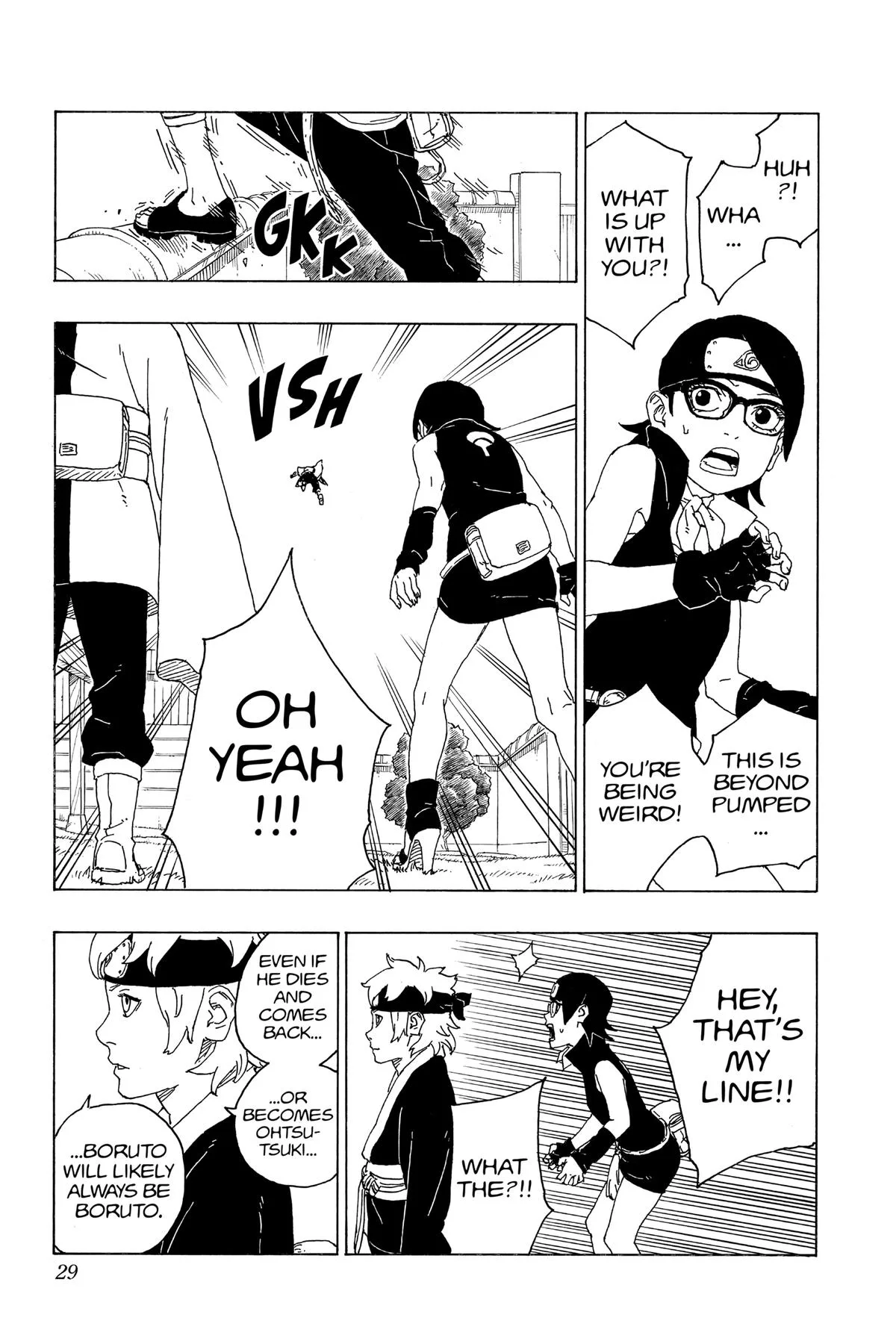 Boruto: Two Blue Vortex - Chapter 72 - Page 29
