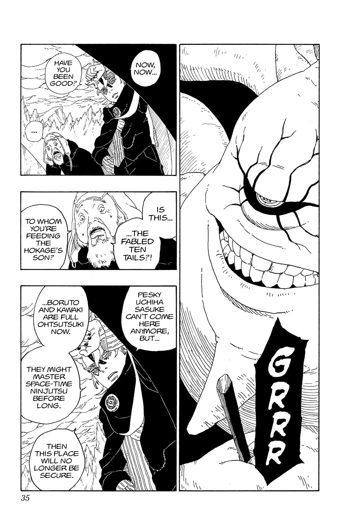 Boruto: Two Blue Vortex - Chapter 72 - Page 35
