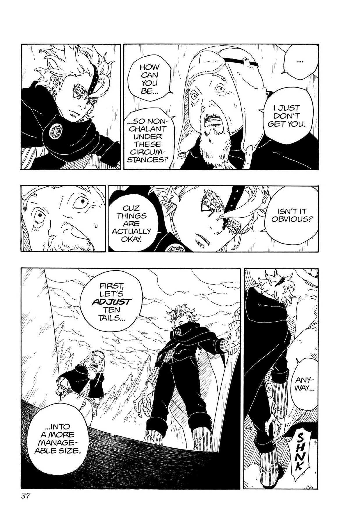 Boruto: Two Blue Vortex - Chapter 72 - Page 37