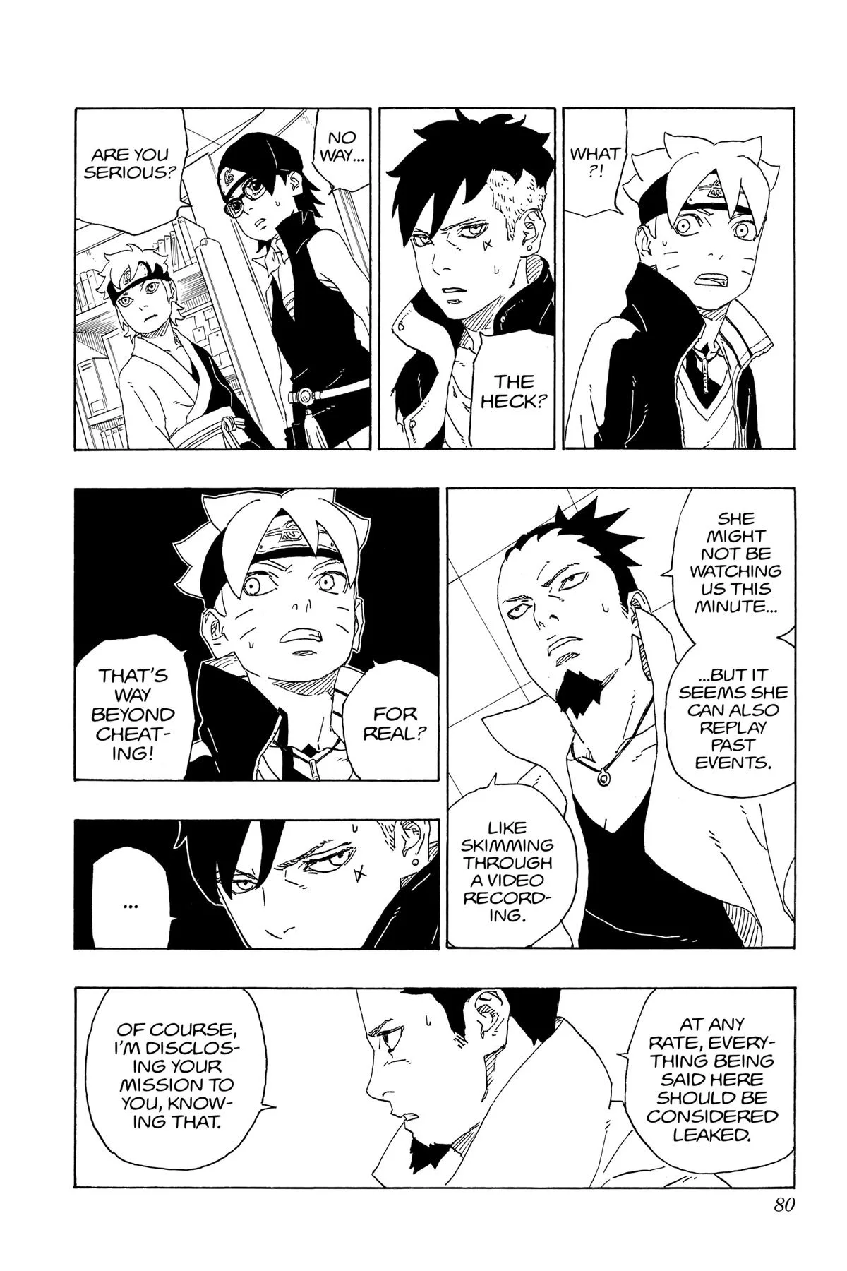 Boruto: Two Blue Vortex - Chapter 73 - Page 32