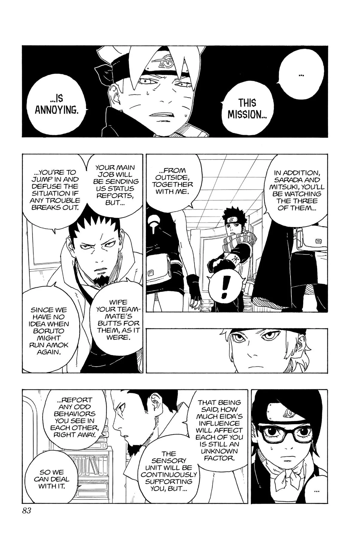 Boruto: Two Blue Vortex - Chapter 73 - Page 35